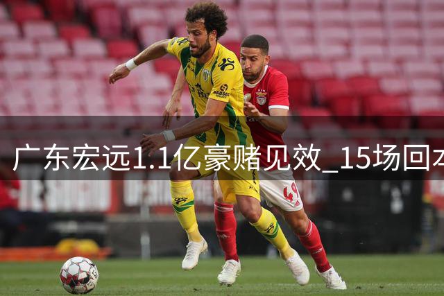 广东宏远1.1亿豪赌见效 15场回本创CBA盈利神话
